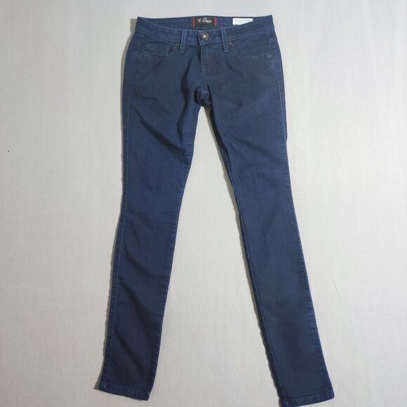 Guess Maxine Fit Low Rise Jeggings women's size 27 dark washed ink blue stretch - Picture 1 of 15